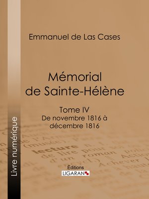 Mémorial de Sainte-Hélène - ebook